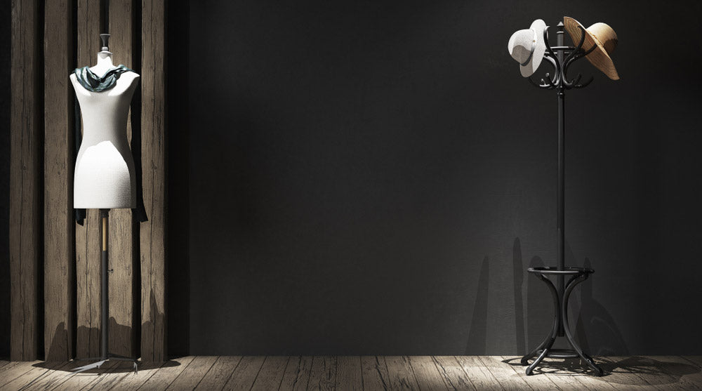 Modèle mannequin écharpe Harry Wesson