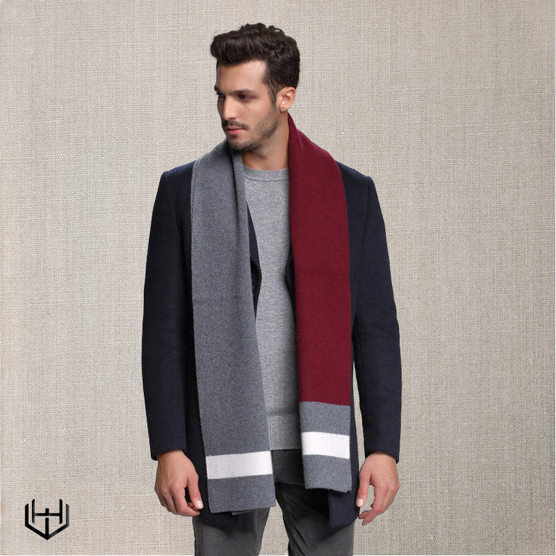 Echarpe cachemire homme Harry Wesson