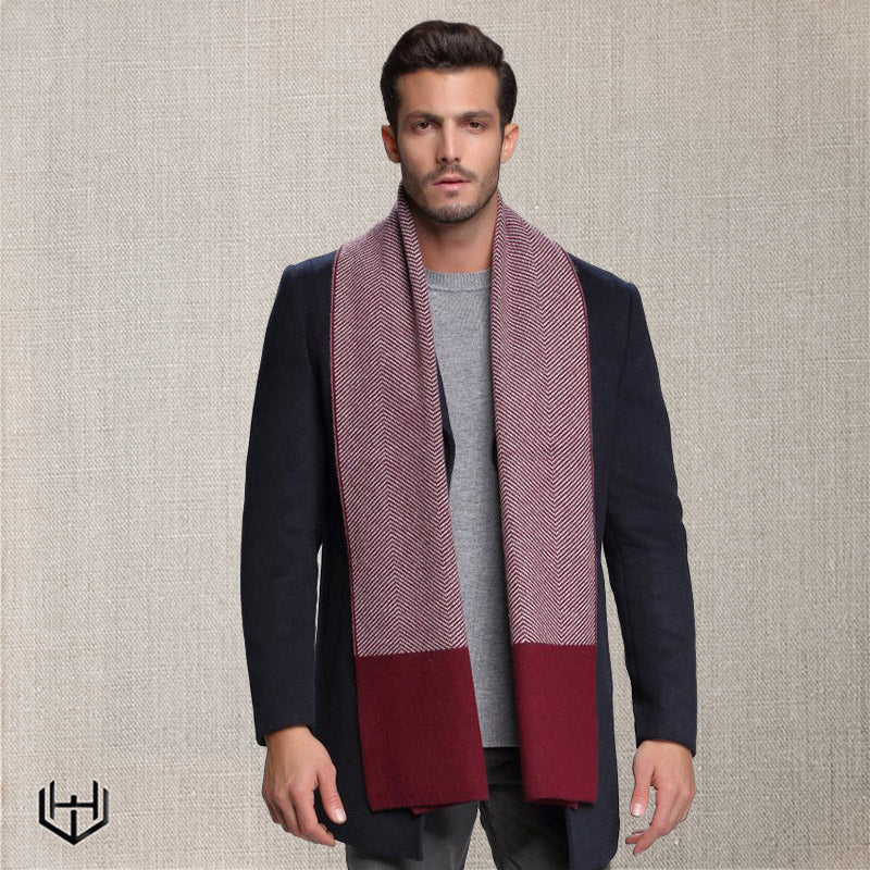 Echarpe cachemire homme Harry Wesson