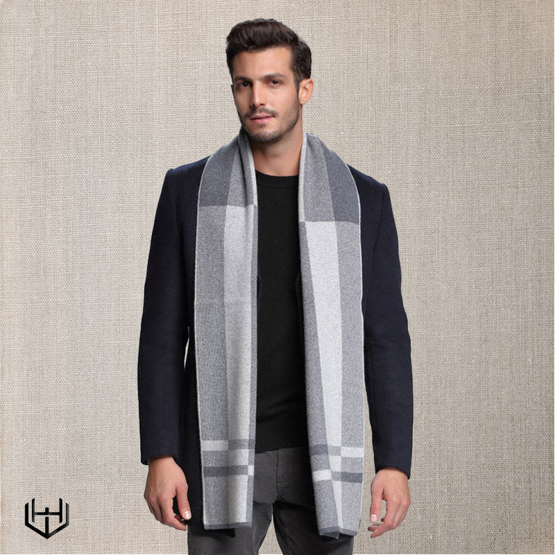 Echarpe cachemire homme Harry Wesson