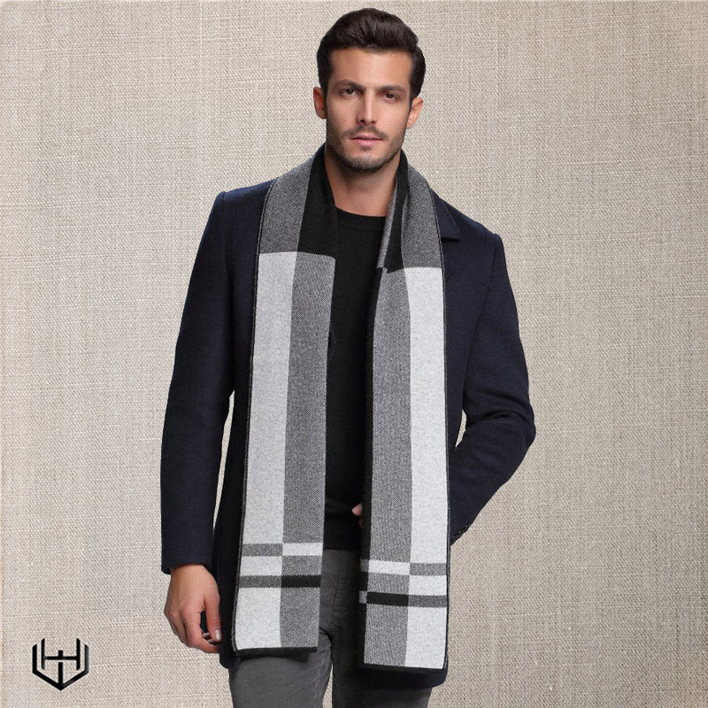 Echarpe cachemire homme Harry Wesson