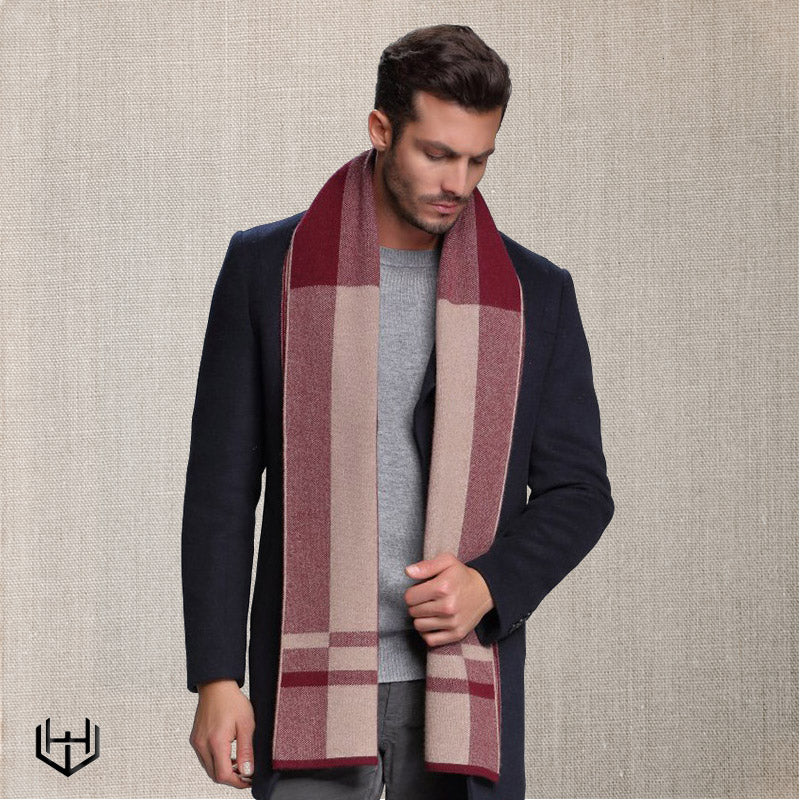 Echarpe cachemire homme Harry Wesson