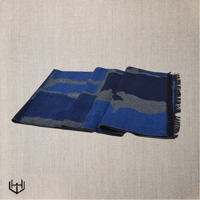 Echarpe en soie homme Harry Wesson 30 cm x 180 cm