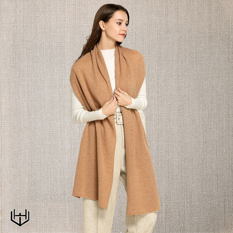 Echarpe femme cachemire Harry Wesson 40 cm x 200 cm