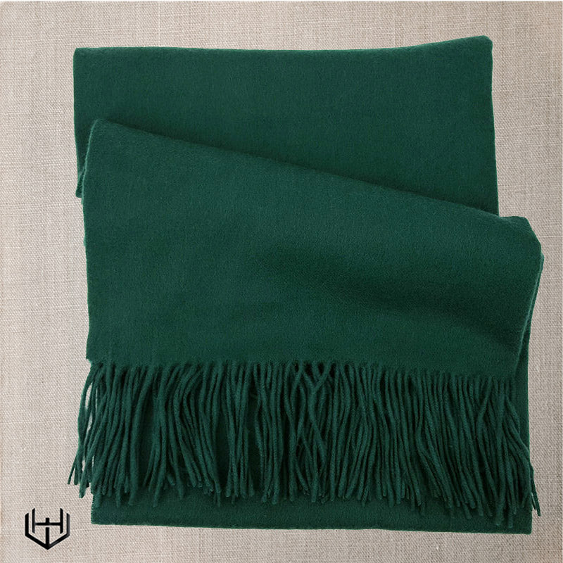 Echarpe homme cachemire Harry Wesson 70 cm x 175 cm