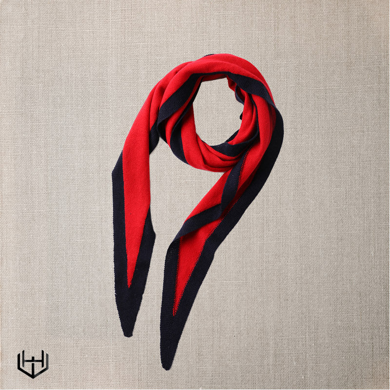 Foulard en cachemire Harry Wesson 35 cm x 170 cm