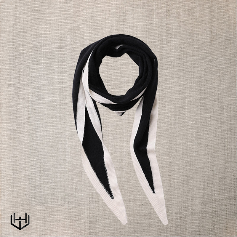 Foulard en cachemire Harry Wesson 35 cm x 170 cm