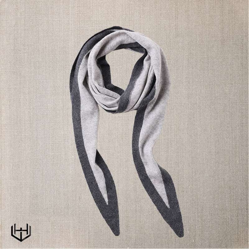 Foulard en cachemire Harry Wesson 35 cm x 170 cm